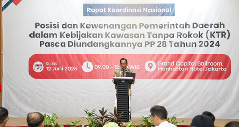 Mendagri Minta Pemda Segera Susun Perda KTR