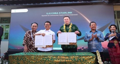 Kemenkes dan Starlink Sediakan Akses Internet di Puskesmas Terpencil dan Terluar