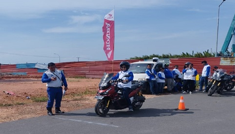 Capella Honda Kepri Kirim 3 Perwakilan ke Ajang Astra Honda Safety Riding Instructor Competition 2023