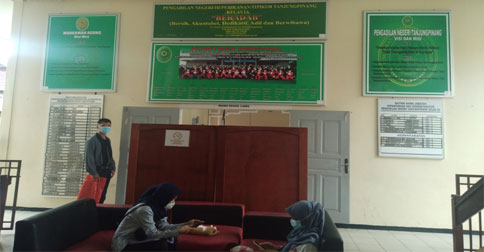 Seluruh Hakim, Panitera dan Pegawai PN Tanjungpinang Jalani Tes Swab