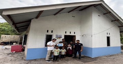 PT Timah Bantu Wujudkan Rumah Layak Huni Bagi Masyarakat Tak Mampu