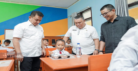 PT Timah Bersama Pemkab Belitung Timur Gelar Penyuluhan Gizi di SDN 21 Gantung