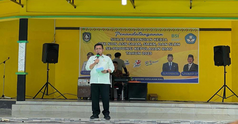 345 Guru dan Tenaga Kependidikan Non ASN di Natuna Teken Perpanjangan Kontrak Kerja