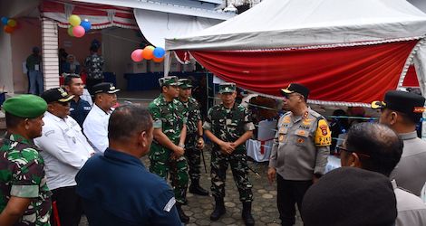Pastikan Pilkada Serentak 2024 Aman, Pangkogabwilhan I dan Kapolda Kepri Pantau Pulau Terluar