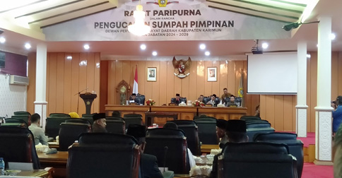 DPRD Karimun Gelar Paripurna Laporan Banggar Terhadap Ranperda APBD 2025