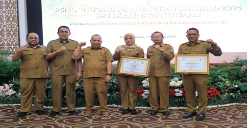 Kabupaten Bintan Peringkat Pertama di Ajang Paritrana Award 2025 Kepri