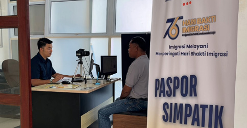 Gelar Layanan Paspor Simpatik di Hari Sabtu, Imigrasi Tanjunguban Wujudkan Aksi Nyata Pelayanan PRIMA