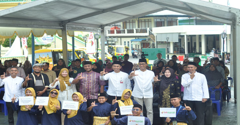 Pelajar Pulau Penyengat Kampanyekan Literasi Keuangan Syariah dalam Bentuk Teater