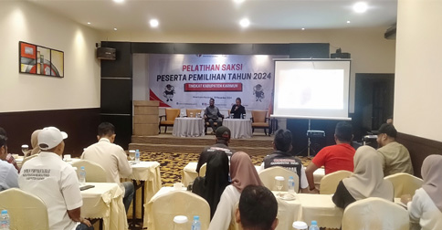 Bawaslu Karimun Gelar Pelatihan Saksi Pilkada Serentak 2024