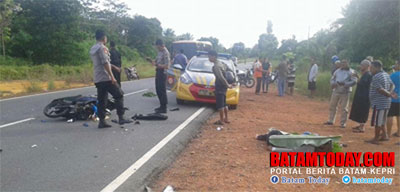 Ini Nama Korban dan Kronologis Tabrakan‎ Maut di Jalinbar Bintan