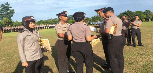 Isi Waktu Luang dengan Bertani, Brigadir Doni Juara II Polisi Teladan Polda Kepri