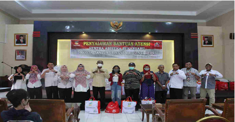 Pemko Tanjungpinang Salurkan Bantuan Atensi dan Alat Aksesibilitas untuk 125 PPKS