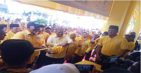Peresmian Gedung DPD Partai Golkar Karimun, Ansar: Semoga Bisa Menambah Perolehan Kursi DPRD