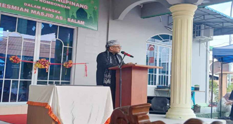 Wali Kota Lis Resmikan Peningkatan Status Surau As Salam Sei Jang Jadi Masjid