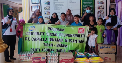 Lewat Program CSR, Capella Honda Kepri Berbagi Kebahagiaan dengan Panti Asuhan