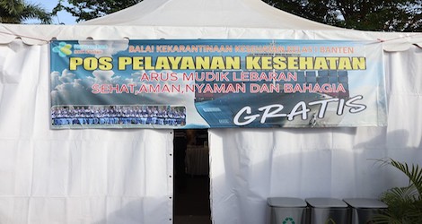 Hipertensi Penyakit Paling Banyak Ditemukan di Pos Kesehatan Mudik