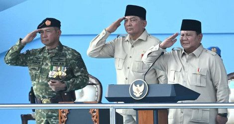 Prabowo Pimpin Upacara Peringatan HUT ke-80 TNI di Monas, Beri Arahan Jaga Kekayaan Kita dan Ikuti Perkembangan AI
