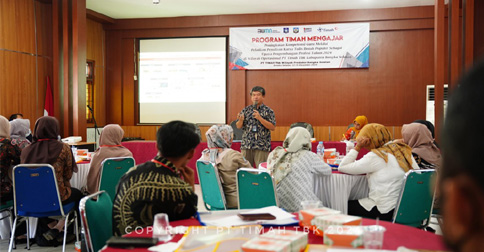 Program Timah Mengajar, Tingkatkan Kompetensi Guru Bangka Selatan