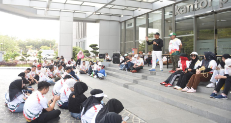 Dorong Akuisisi Nasabah dan UMKM, Funding Officer BRK Syariah Prospek Langsung di CFD Pekanbaru