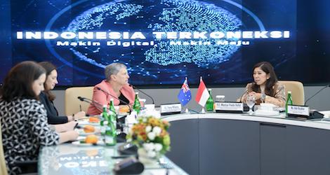 RI-Australia Rancang Aksi Kemitraan Strategis Digital 2025-2029
