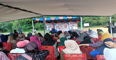 Paslon 01 Rahma-Rizha Jamin Kampanye Tanpa Embel-embel Uang atau Sembako