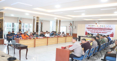 Kesiapan Pengamanan Nataru, Polres Karimun Gelar Rakor Lintas Sektoral Operasi Lilin Seligi 2024