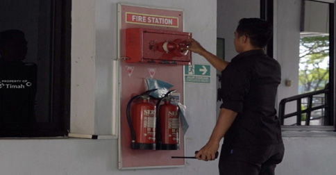 Minimalisir Laka Kerja, PT Timah Pasang Rambu Keselamatan di Seluruh Area Operasional Perusahaan