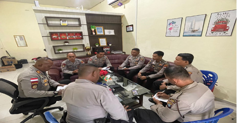 Kasat Samapta Polres Karimun Tekankan 8 Poin Penting Tingkatkan Kedisiplinan Personil dalam Bertugas