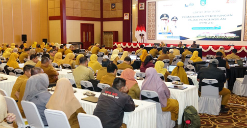 Plh Sekdaprov Kepri Pimpin Pembahasan Perhitungan PPh 21 TPP dan Gaji Pegawai