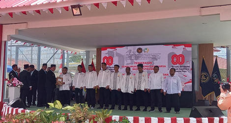 Ribuan Warga Binaan Lapas Narkotika Tanjungpinang Terima Remisi di HUT RI ke-80