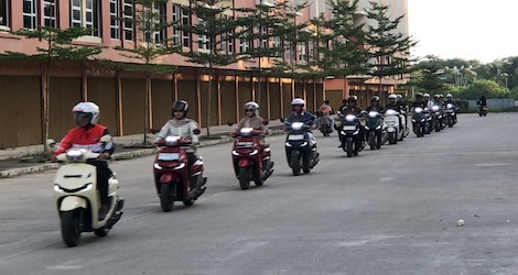 Honda Kepri Bangun Kebersamaan Lewat Fashion Ride Stylo160 dan City Rolling Scoopy