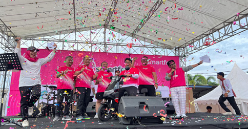 SMARTFREN Fun Run 2025, Perkuat Jaringan di Tapanuli Tengah