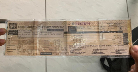 Begini Cara Membedakan STNK Asli dan Palsu