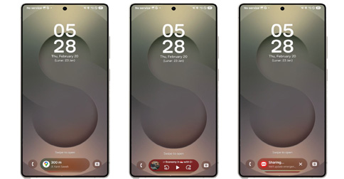 Akses 8 Aplikasi Ini Makin Mudah dengan Now Bar di Galaxy S25 Series