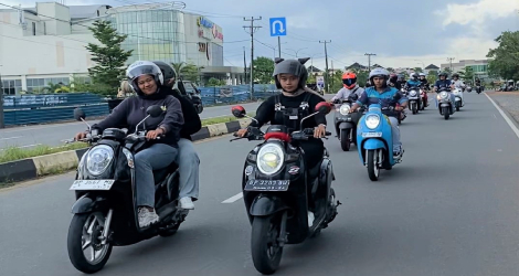 Honda Perkenalkan New Scoopy Lewat Mini Launching di Tanjungpinang dan Batam