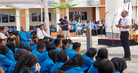 Buka PKKMB 2025, Sekda Kepri Ingatkan Mahasiswa Baru UMRAH Jaga Integritas dan Ciptakan Inovasi