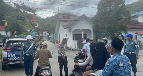 Hari Ketujuh Operasi Keselamatan Seligi 2025, Polres Anambas Beri Teguran 25 Pengendara
