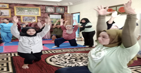 Perdana, Praktek Mandiri Bidan Doris Buka Senam Ibu Hamil di Kecamatan Tebing