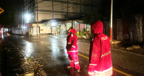 Polres Karimun Intensifkan Patroli Siaga Bencana di Tengah Cuaca Ekstrem
