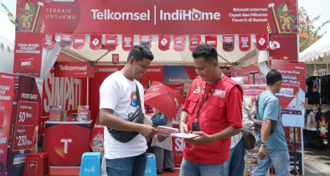 Telkomsel Perkuat Jaringan dan Hadirkan Layanan Digital Selama Pacu Jalur 2025 di Kuantan Singingi