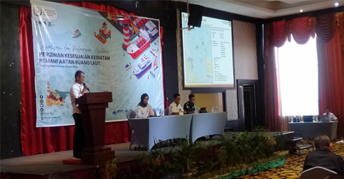 BPSDPL Padang Gelar Sosialisasi Perizinan KKPRL di Kabupaten Karimun