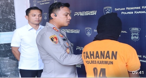 Polres Karimun Ciduk Seorang Pria Terduga Pelaku Cabul Anak di Bawah Umur