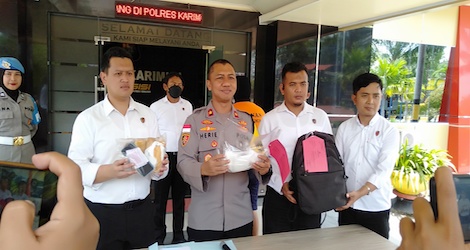 Polres Karimun Tangkap Pengedar Narkotika, Sita 317,13 Gram Sabu