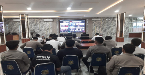 Semarak Ramadan, Polres Karimun dan Polsek Jajaran Gelar Zoom Meeting Tadarus Al-Qur'an