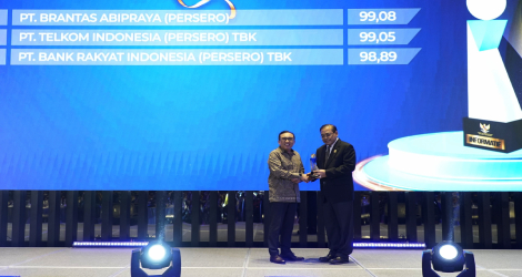 Telkom Raih Peringkat Kedua dalam Anugerah Keterbukaan Informasi Publik