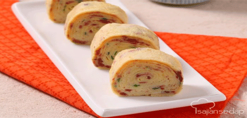 Resep Sarapan Praktis, Telur Gulung Kornet