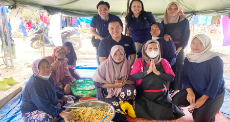 BDx Indonesia dan Indosat Salurkan Bantuan Kemanusiaan bagi Korban Banjir di Sumatera