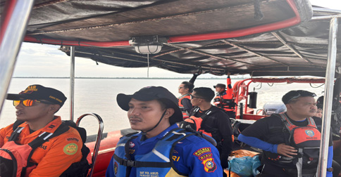 Seorang ABK Kapal Jaring Karau Asal Karimun Dilaporkan Hilang di Perairan Pulau Rangsang Meranti