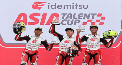 Jadi Kado HUT RI, Pebalap Binaan Astra Honda Kibarkan Merah Putih di Podium IATC Malaysia