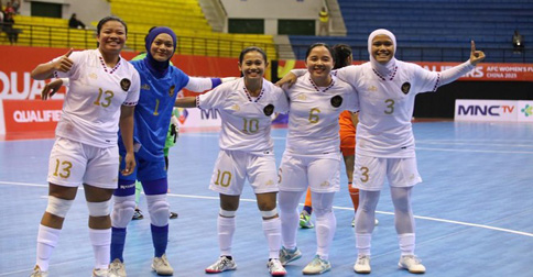 Gulung India 6-0, Indonesia Lolos ke Putaran Final Piala Asia Futsal Putri 2025
